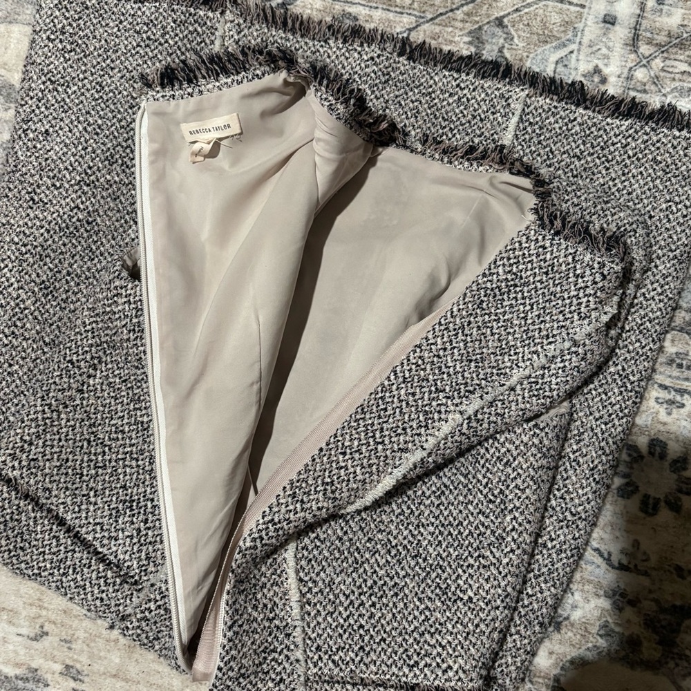 Rebecca Taylor tweed dress size 10 - Picture 6 of 7